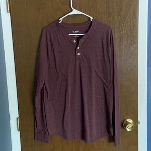 Men's Long Sleeve Henley Shirt - Goodfellow & Co™